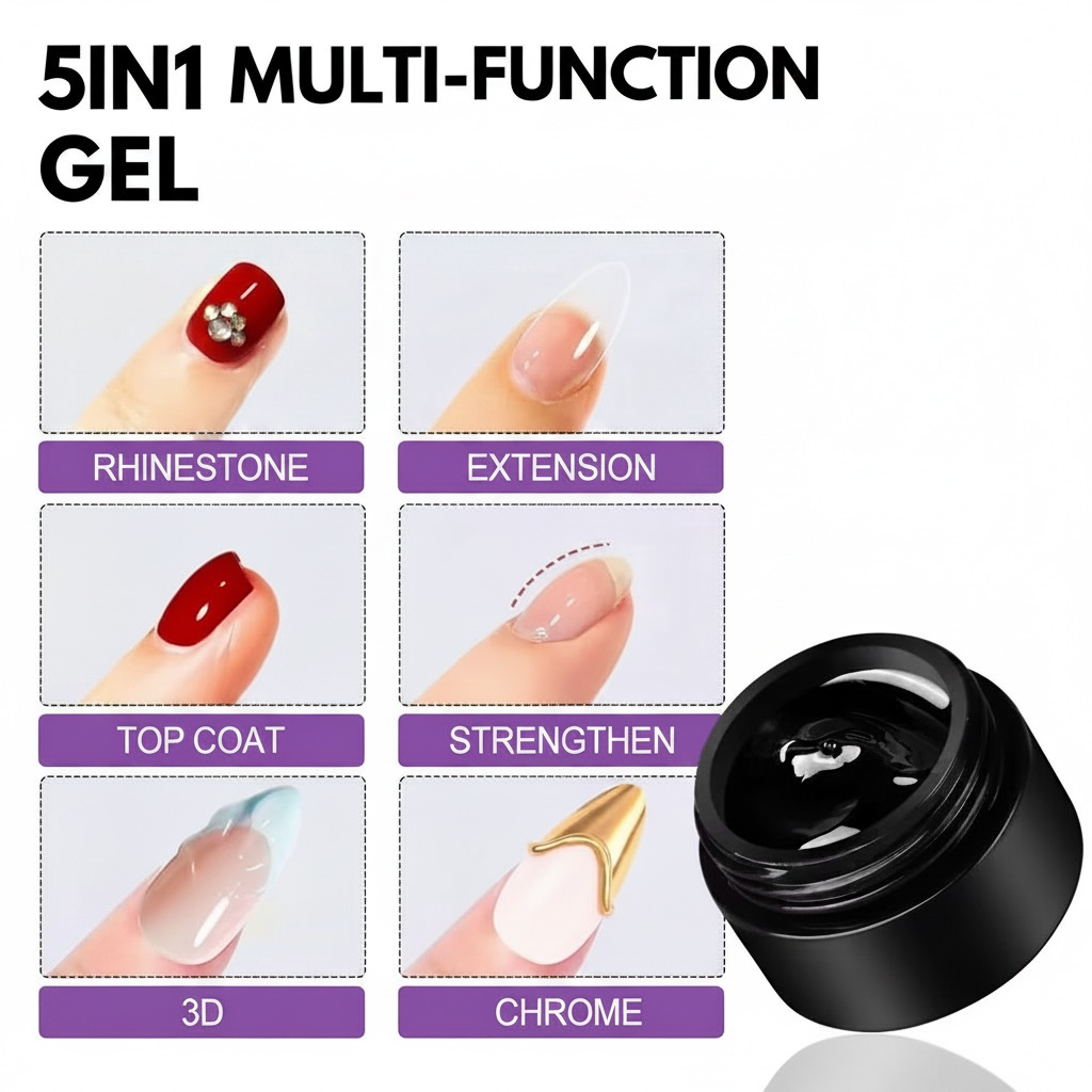 CLEAR 5in1 Multi-Function Gel